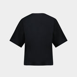 T Shirt Paris Orb Box - Vivienne Westwood - Coton - Noir