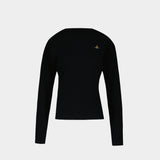 T-Shirt Ls Hebo - Vivienne Westwood - Coton - Noir