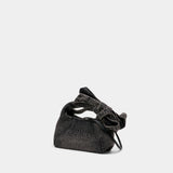 Sac À Main The Mini Sack - Marc Jacobs - Coton - Noir