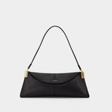 Sac Porté Épaule 64 83 Small - Balmain - Cuir - Noir