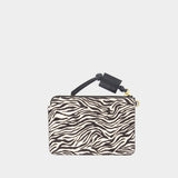 Pochette Zip - Isabel Marant - Cuir - Noir