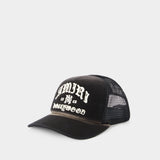 Casquette Sunfaded Hollywood Trucker - Amiri - Coton - Noir