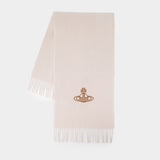 Écharpe 30x236 - Vivienne Westwood - Laine - Blanc