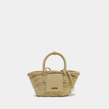 Le Petit Panier Soli - Jacquemus - Raphia - Ivoire