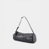 Sac Porté Épaule Cindy Cylinder - Vivienne Westwood - Cuir - Noir