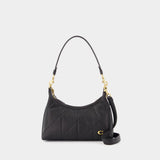 Sac Porté Épaule Soft Quilted Juliet 25 - Coach - Cuir - Noir
