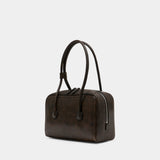 Sac Porté Épaule Soft Boston - Margesherwood - Cuir - Marron