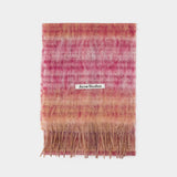 Écharpe - Acne Studios - Laine - Rose