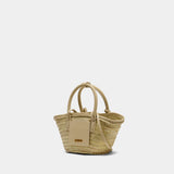 Le Petit Panier Soli - Jacquemus - Raphia - Ivoire