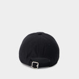 Casquette EKD Applique - Burberry - Synthétique - Noir