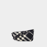 Sac À Bandoulière Shield Messenger S - Burberry - Synthétique - Noir