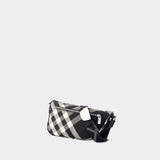 Sac À Bandoulière Shield Messenger S - Burberry - Synthétique - Noir