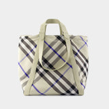Cabas Medium - Burberry - Synthétique - Neutre