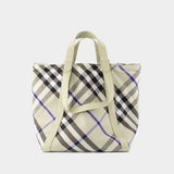 Cabas Medium - Burberry - Synthétique - Neutre