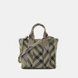 Cabas Mini Knit - Burberry - Nylon - Neutre