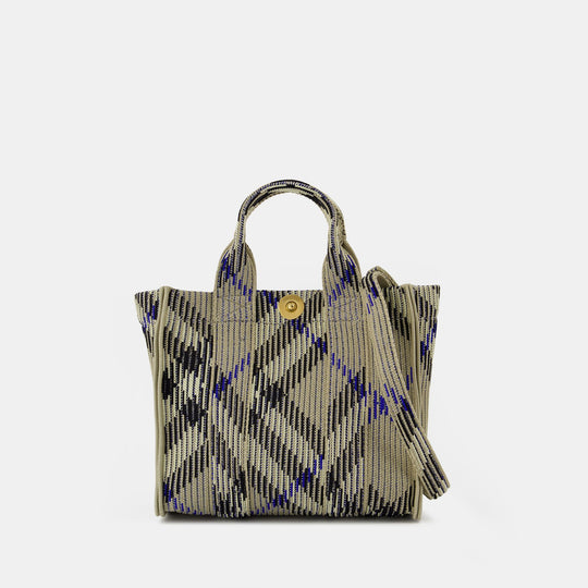 Cabas Mini Knit - Burberry - Nylon - Neutre