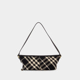 Sac À Main Simple Baguette - Burberry - Coton - Noir