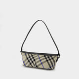 Sac Porté Épaule Simple Baguette - Burberry - Coton - Neutre