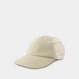 Casquette Ekd Twill - Burberry - Synthétique - Beige