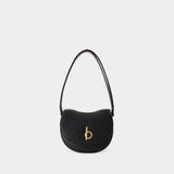 Sac À Main Small Rocking Horse - Burberry - Cuir - Noir