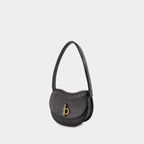 Sac À Main Small Rocking Horse - Burberry - Cuir - Noir
