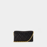 Wallet On Chain Rocking Horse - Burberry - Cuir - Noir