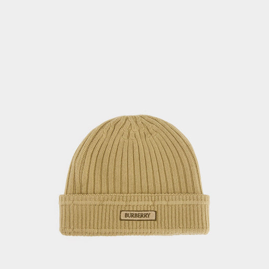 Bonnet Haw - Burberry - Laine - Beige