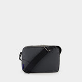 Sac À Bandoulière Ripstop - Burberry - Nylon - Gris