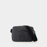 Sac À Bandoulière Ripstop - Burberry - Nylon - Gris