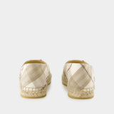 Espadrilles Lf Mews - Burberry - Lin - Beige
