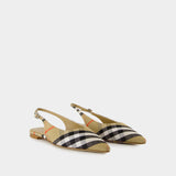 Sandales Lf Birdie 05 - Burberry - Synthétique - Beige