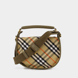 Sac À Bandoulière Small B-Clip Messenger - Burberry - Synthétique - Beige