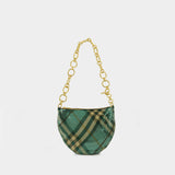 Wallet On Chain Eve - Burberry - Métal - Vert