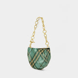 Wallet On Chain Eve - Burberry - Métal - Vert