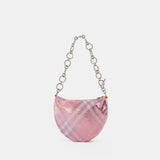 Wallet On Chain Eve - Burberry - Métal - Rose