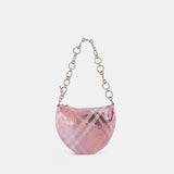 Wallet On Chain Eve - Burberry - Métal - Rose