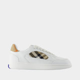 Sneakers Mf Terrace Mix - Burberry - Cuir - Blanc