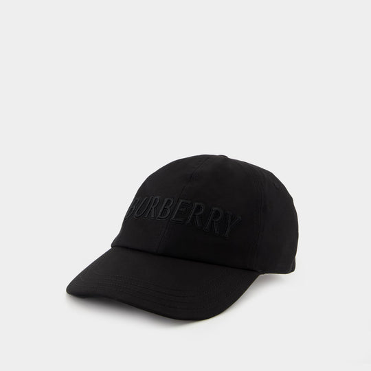 Casquette - Burberry - Coton - Noir