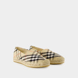 Espadrilles Lf Mews - Burberry - Lin - Beige