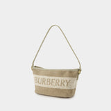 Sac Porté Épaule Simple W56 - Burberry - Synthétique - Beige