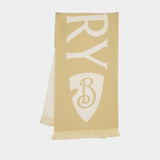 Écharpe - Burberry - Laine - Beige
