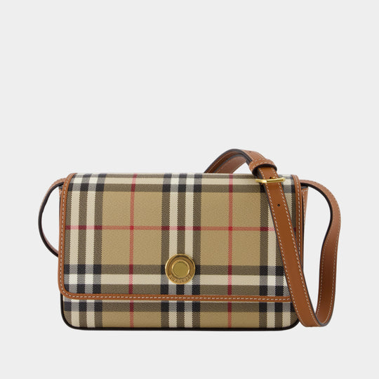 Sac À Main Hampshire - Burberry - Cuir Synthétique - Beige