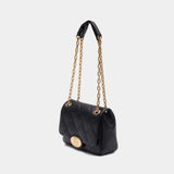 Sac Porté Épaule Ll Small Strand - Burberry - Cuir - Noir