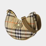 Sac À Bandoulière Ll Horseshoe - Burberry - Nylon - Beige