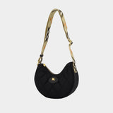 Sac À Bandoulière Ll Horseshoe - Burberry - Nylon - Noir