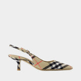 Escarpins Lf Dame 55 - Burberry - Lin - Multi