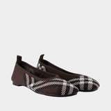 Ballerines Knit Baby - Burberry - Nylon - Marron