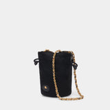 Sac À Bandoulière Mini Chain - Burberry - Nylon - Noir