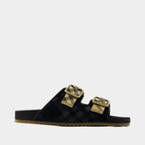 Sandales Lf Urchin - Burberry - Cuir - Noir