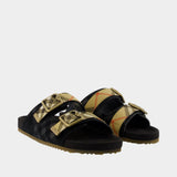 Sandales Lf Urchin - Burberry - Cuir - Noir